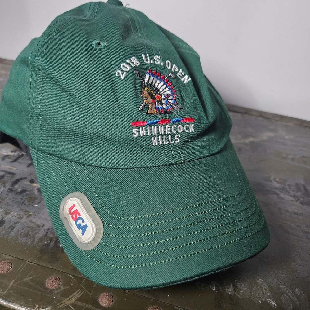USGA 2018 US Open Shinnecock Hills Green Golf Hat Cap